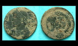 Jovian, Votive Issue, 10-Year Vow reverse